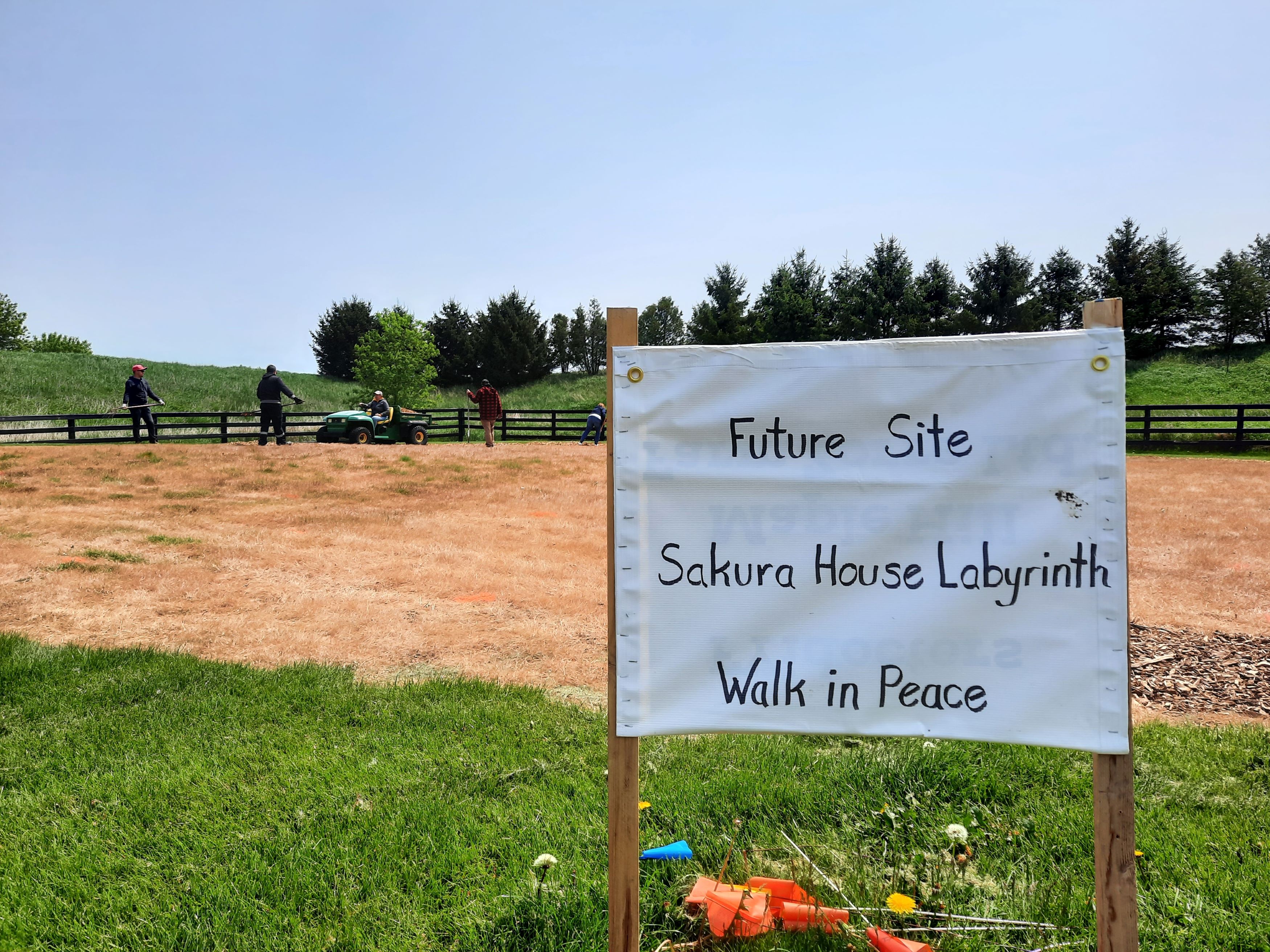 Coming Soon - the Sakura House Labyrinth!